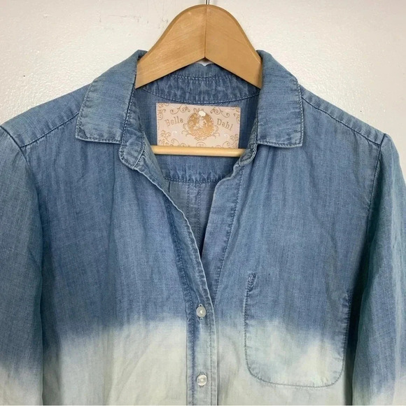 Bella Dahl Chambray Button Down Shirt - Picture 4 of 10